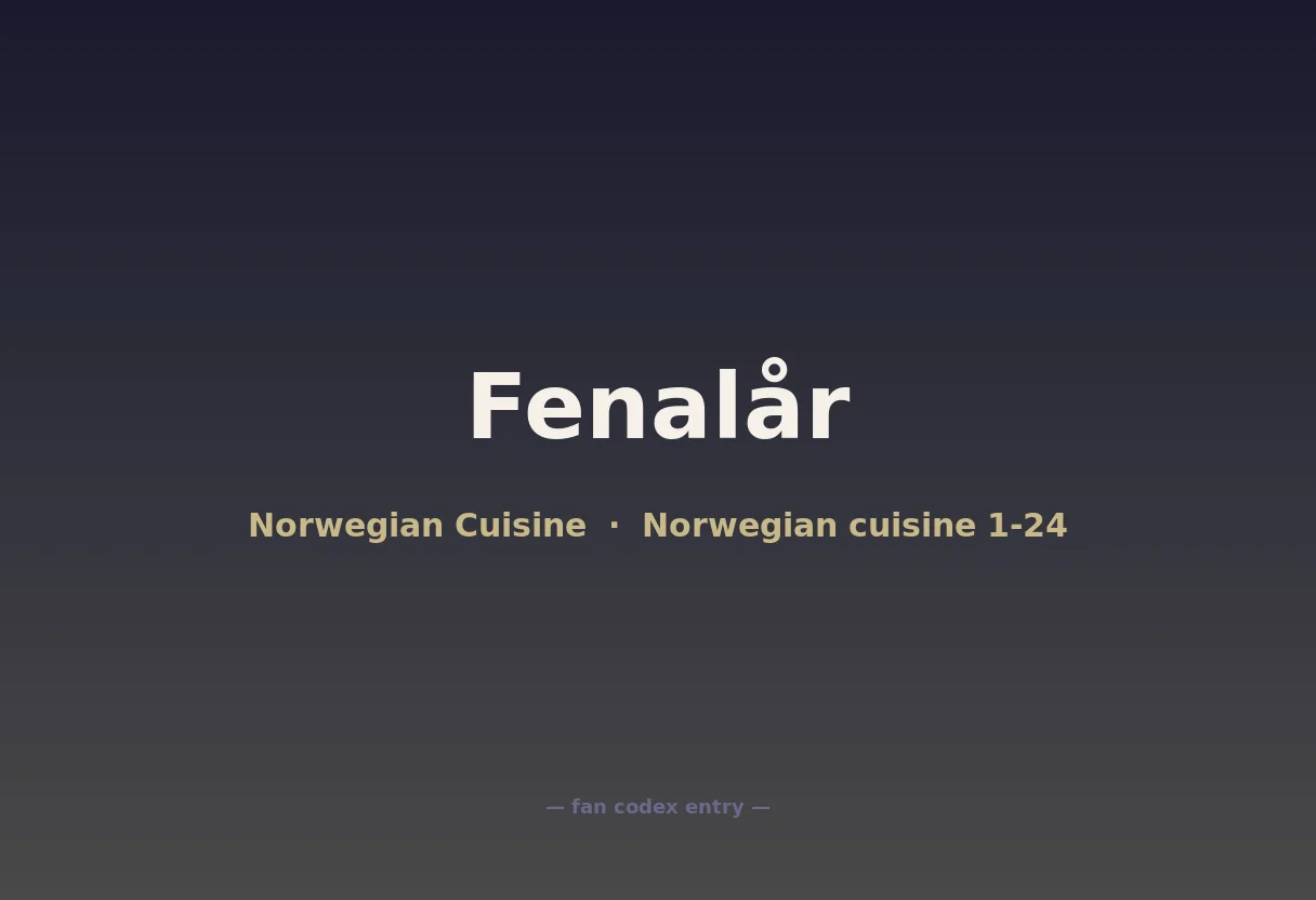 Fenalår