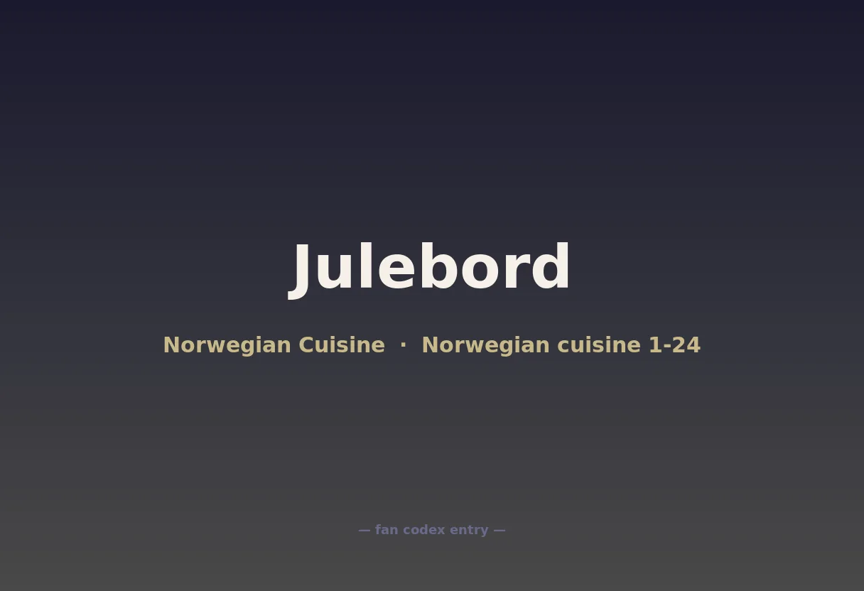 Julebord